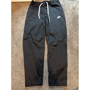NIKE Club Woven Activewear Tapered Leg Track Pants Men’s Size L Black DX0623-010